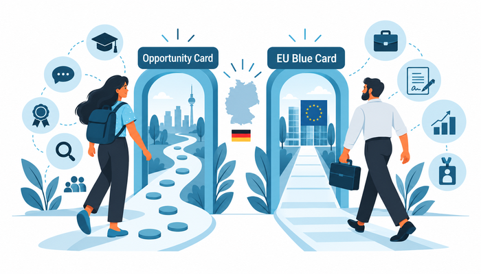 Germany Opportunity Card vs EU Blue Card