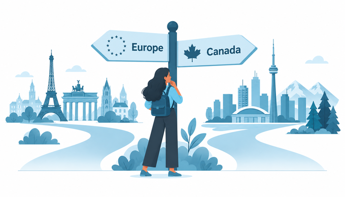 Europe vs Canada for Skilled Workers
