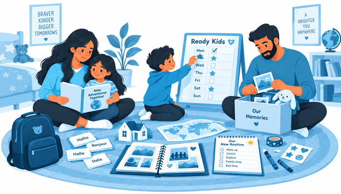 How We Prepared Our Kids for Relocation