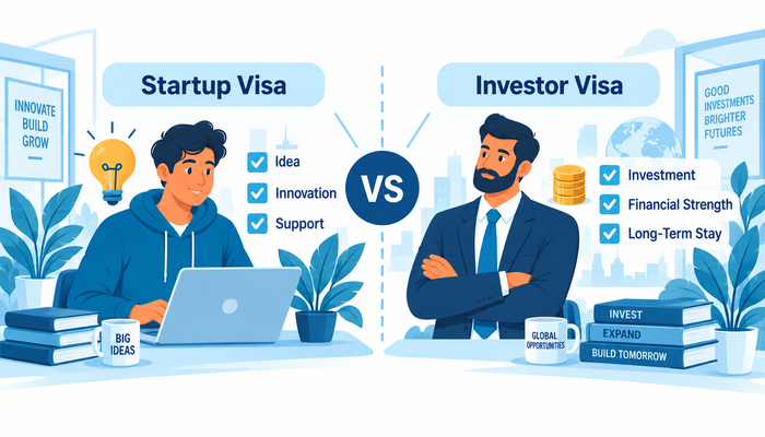 Startup Visa vs Investor Visa