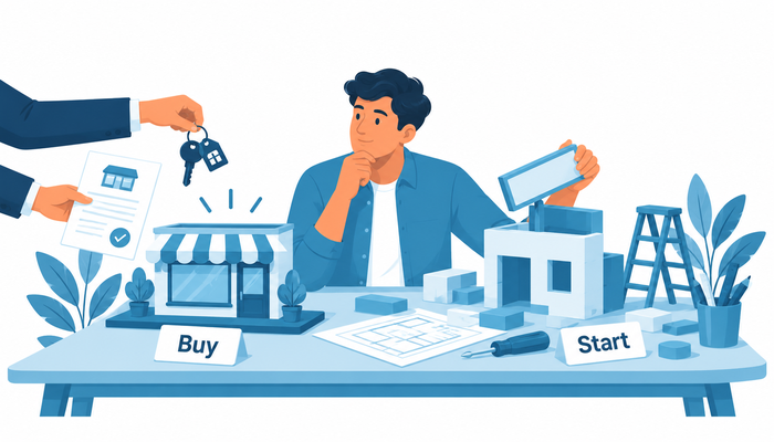 Buying a Business vs Starting One From Scratch